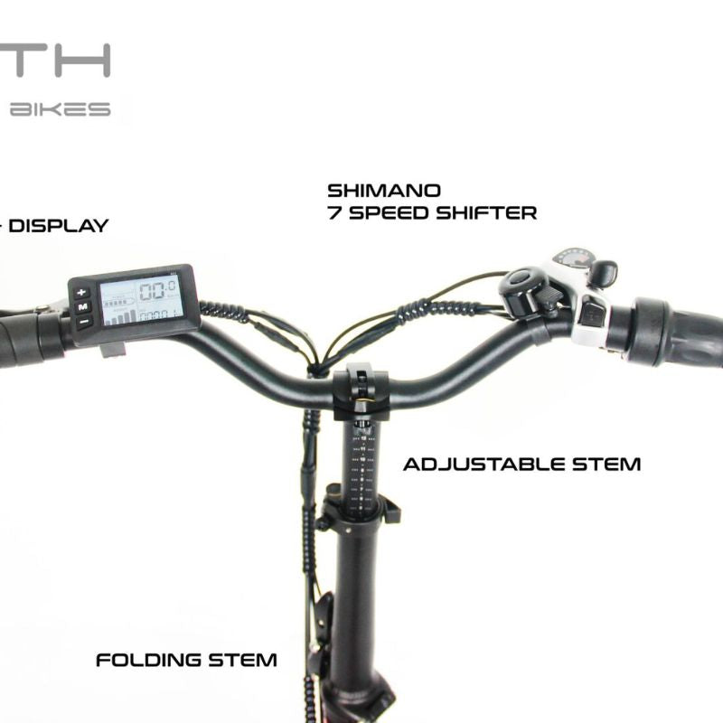 EARTH ANT TX-24 200W Folding Electric Bike Handelbars