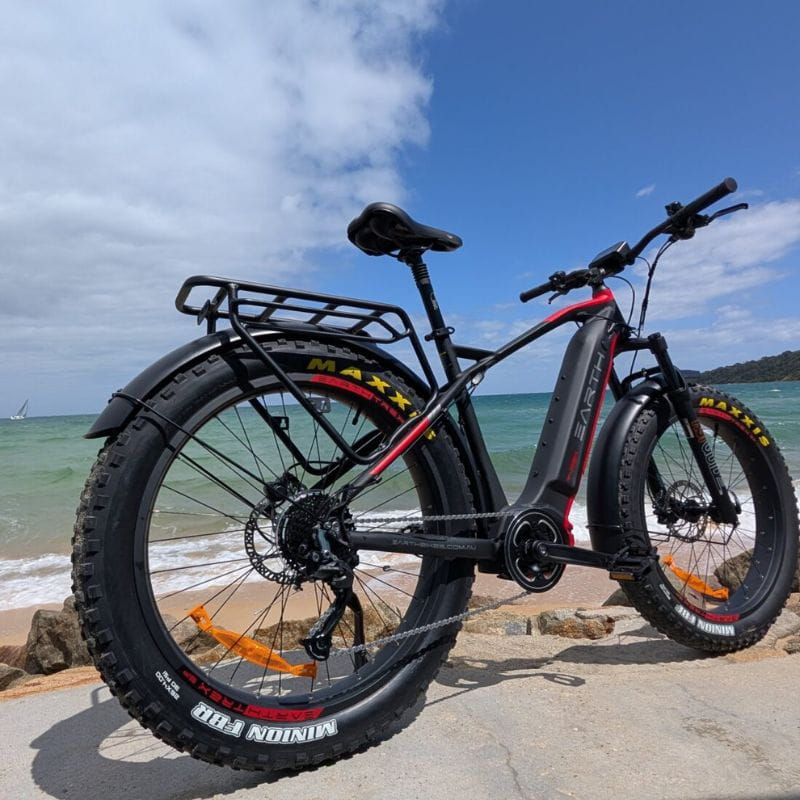 EARTH T-REX RINO SP 600W Fat Tyre Electric Bike Back 1