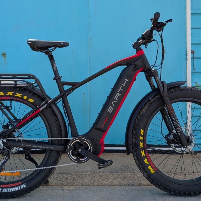 EARTH T-REX RINO SP 600W Fat Tyre Electric Bike Side