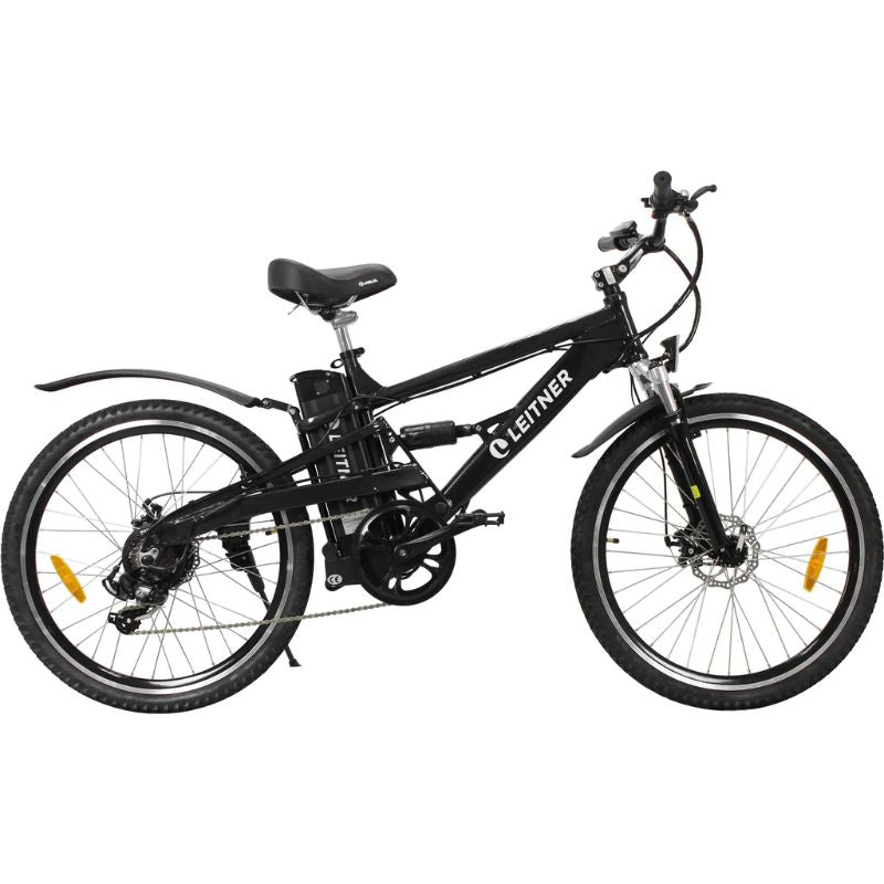 LEITNER CROSSX 250W Dual Suspension Mountain Electric Bike Black