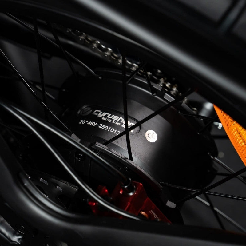 CYRUSHER KOMMODA 3.0 STEP-THROUGH ALL-TERRAIN FAT TYRE ELECTRIC BIKE 250W - Charge & Glide
