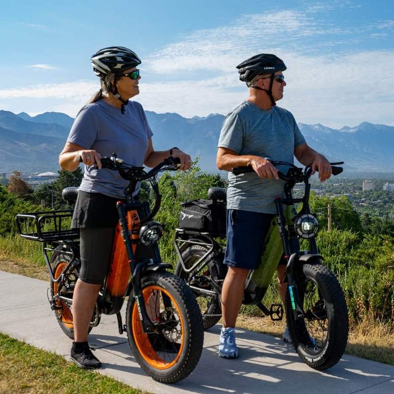 CYRUSHER KOMMODA 3.0 STEP-THROUGH ALL-TERRAIN FAT TYRE ELECTRIC BIKE 250W - Charge & Glide