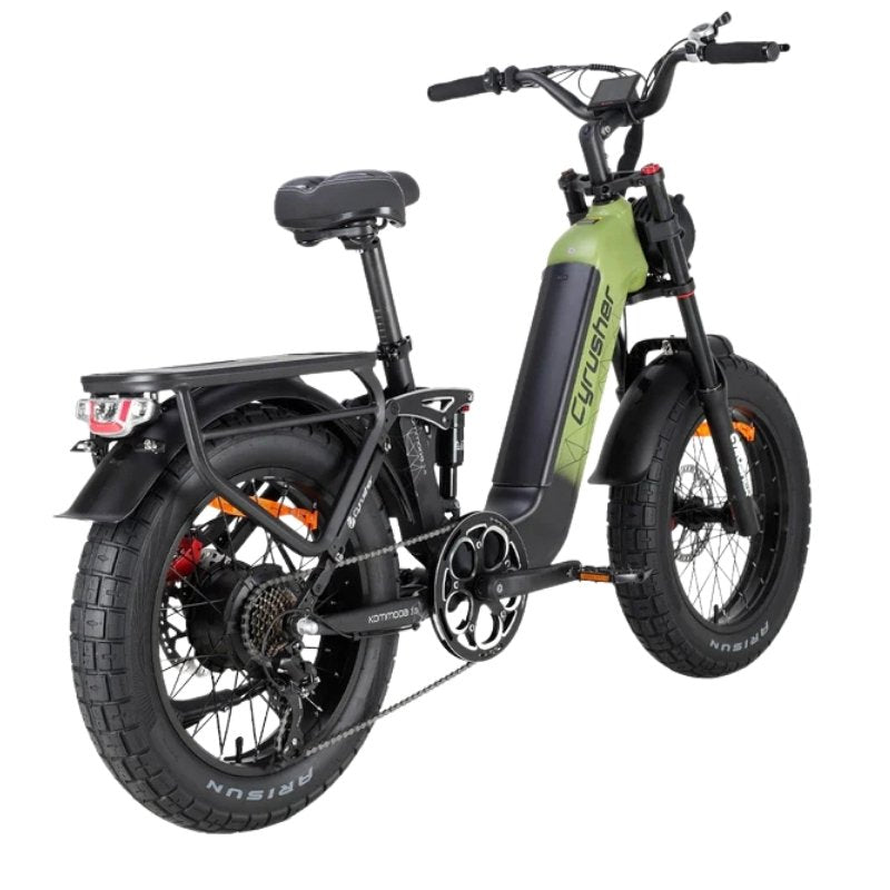 CYRUSHER KOMMODA 3.0 STEP-THROUGH ALL-TERRAIN FAT TYRE ELECTRIC BIKE 250W - Charge & Glide
