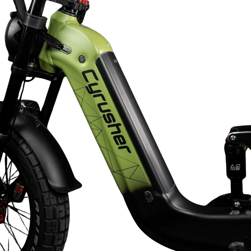 CYRUSHER KOMMODA 3.0 STEP-THROUGH ALL-TERRAIN FAT TYRE ELECTRIC BIKE 250W - Charge & Glide