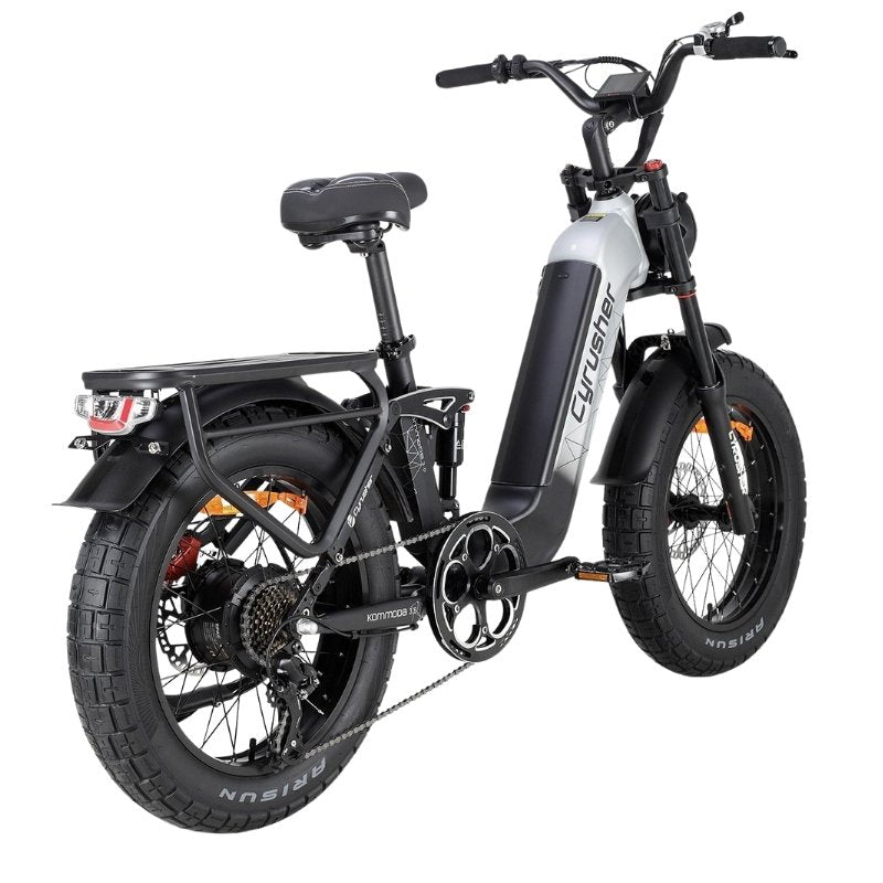 CYRUSHER KOMMODA 3.0 STEP-THROUGH ALL-TERRAIN FAT TYRE ELECTRIC BIKE 250W - Charge & Glide