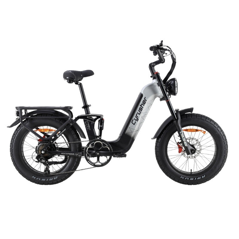 CYRUSHER KOMMODA 3.0 STEP-THROUGH ALL-TERRAIN FAT TYRE ELECTRIC BIKE 250W - Charge & Glide