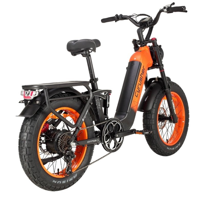 CYRUSHER KOMMODA 3.0 STEP-THROUGH ALL-TERRAIN FAT TYRE ELECTRIC BIKE 250W - Charge & Glide