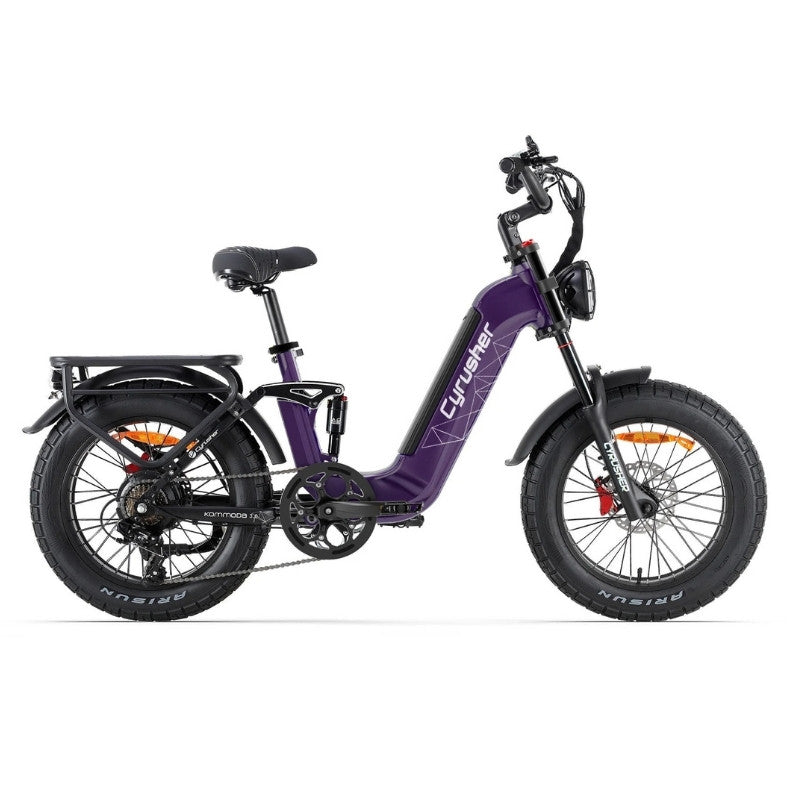 CYRUSHER KOMMODA 3.0 STEP-THROUGH ALL-TERRAIN FAT-TYRE ELECTRIC BIKE - 250W