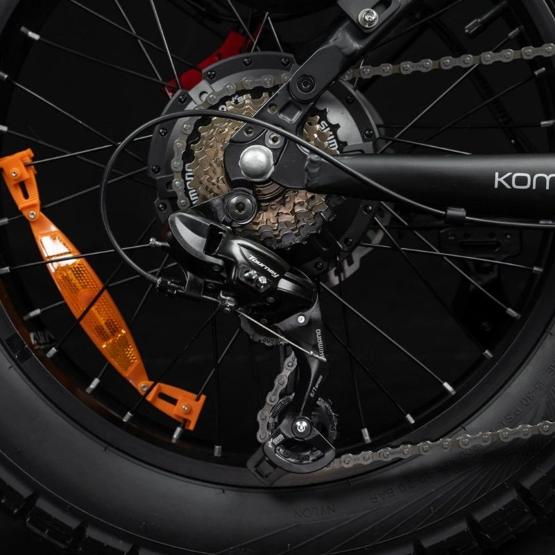 CYRUSHER KOMMODA 3.0 STEP-THROUGH ALL-TERRAIN FAT TYRE ELECTRIC BIKE 250W - Charge & Glide