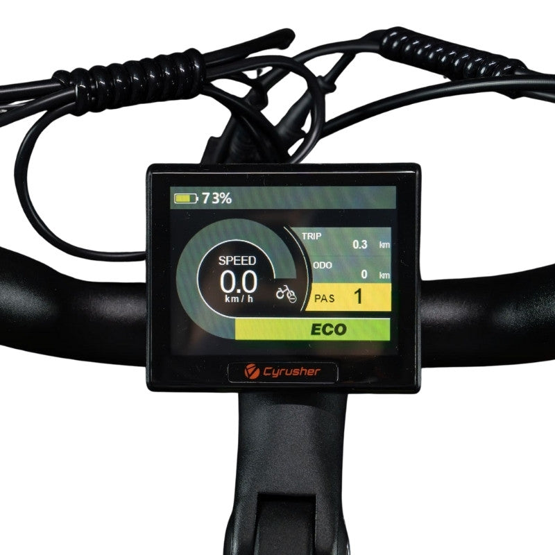 CYRUSHER KOMMODA 3.0 STEP-THROUGH ALL-TERRAIN FAT TYRE ELECTRIC BIKE 250W - Charge & Glide