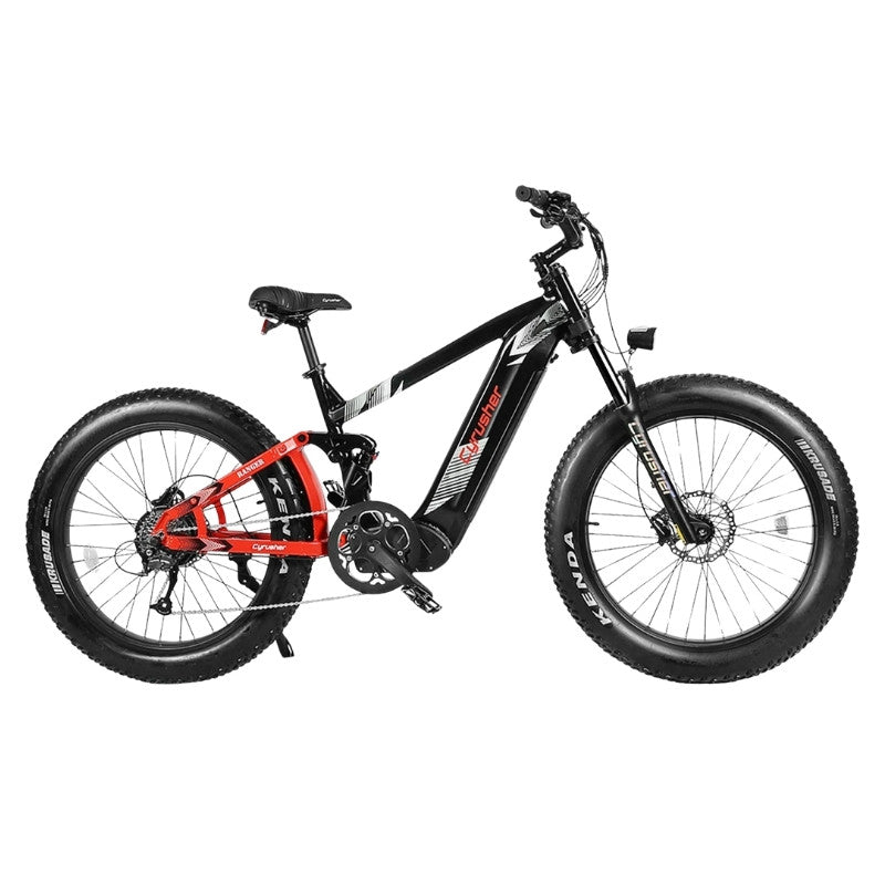 CYRUSHER RANGER ALL-TERRAIN FAT-TYRE MOUNTAIN ELECTRIC BIKE - 250W - Charge & Glide