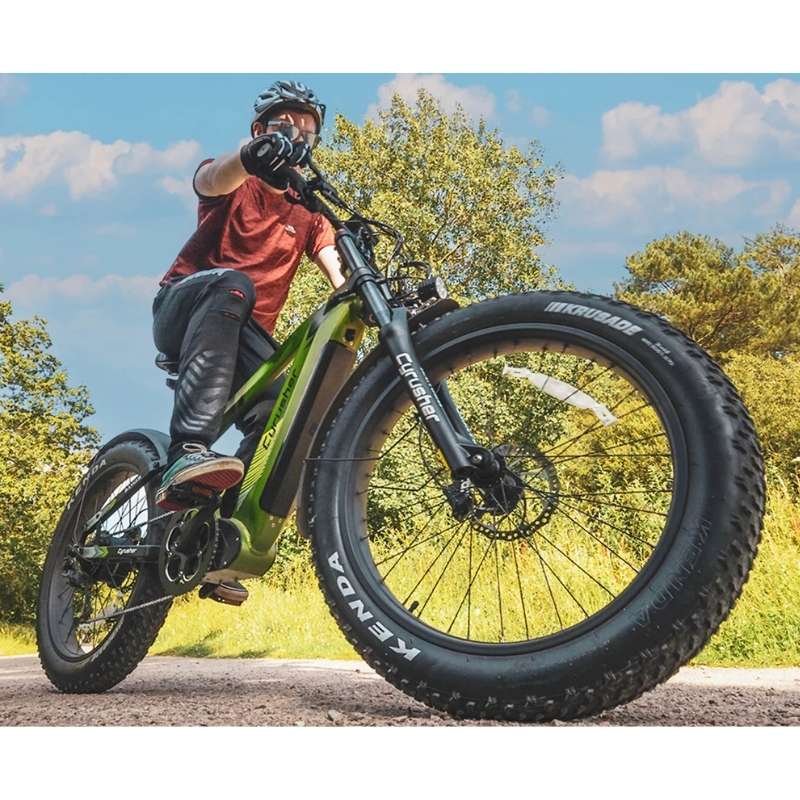 CYRUSHER RANGER ALL-TERRAIN FAT-TYRE MOUNTAIN ELECTRIC BIKE - 250W - Charge & Glide