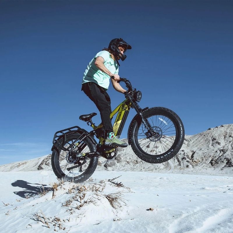 CYRUSHER RANGER ALL-TERRAIN FAT-TYRE MOUNTAIN ELECTRIC BIKE - 250W - Charge & Glide