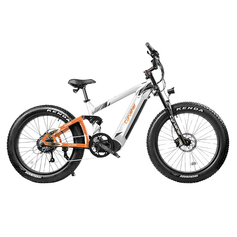 CYRUSHER RANGER ALL-TERRAIN FAT-TYRE MOUNTAIN ELECTRIC BIKE - 250W - Charge & Glide