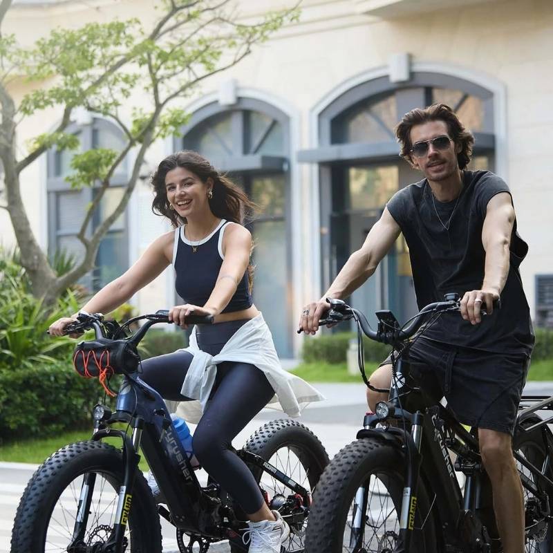 Cyrusher Roam Step-Through Full-Suspension Fat-Tyre Electric Bike - 250W