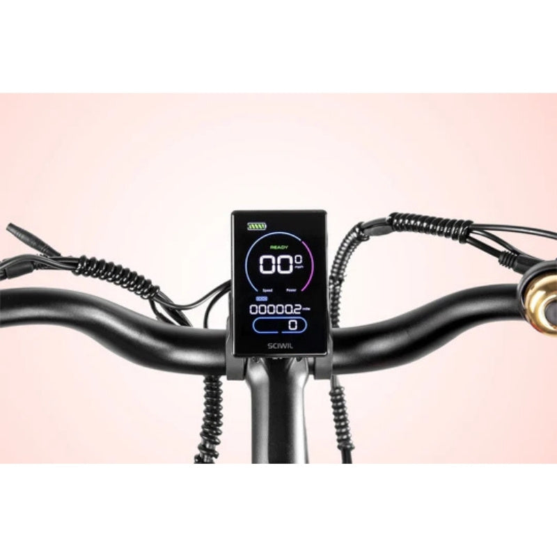 Cyrusher Roam Step-Through Full-Suspension Fat-Tyre Electric Bike - 250W