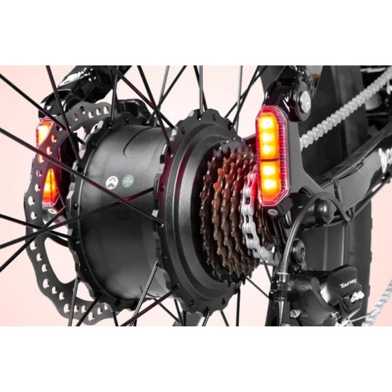 Cyrusher Roam Step-Through Full-Suspension Fat-Tyre Electric Bike - 250W