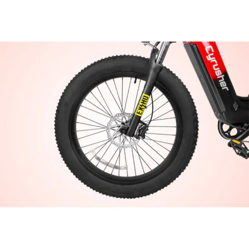 Cyrusher Roam Step-Through Full-Suspension Fat-Tyre Electric Bike - 250W