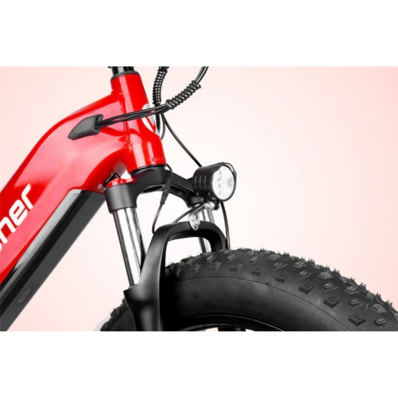 Cyrusher Roam Step-Through Full-Suspension Fat-Tyre Electric Bike - 250W