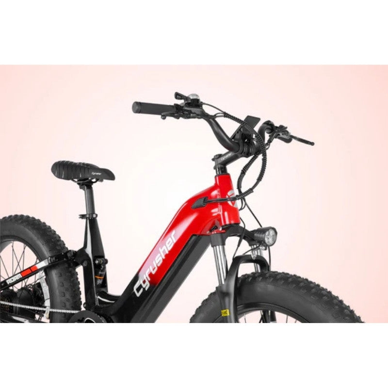 Cyrusher Roam Step-Through Full-Suspension Fat-Tyre Electric Bike - 250W
