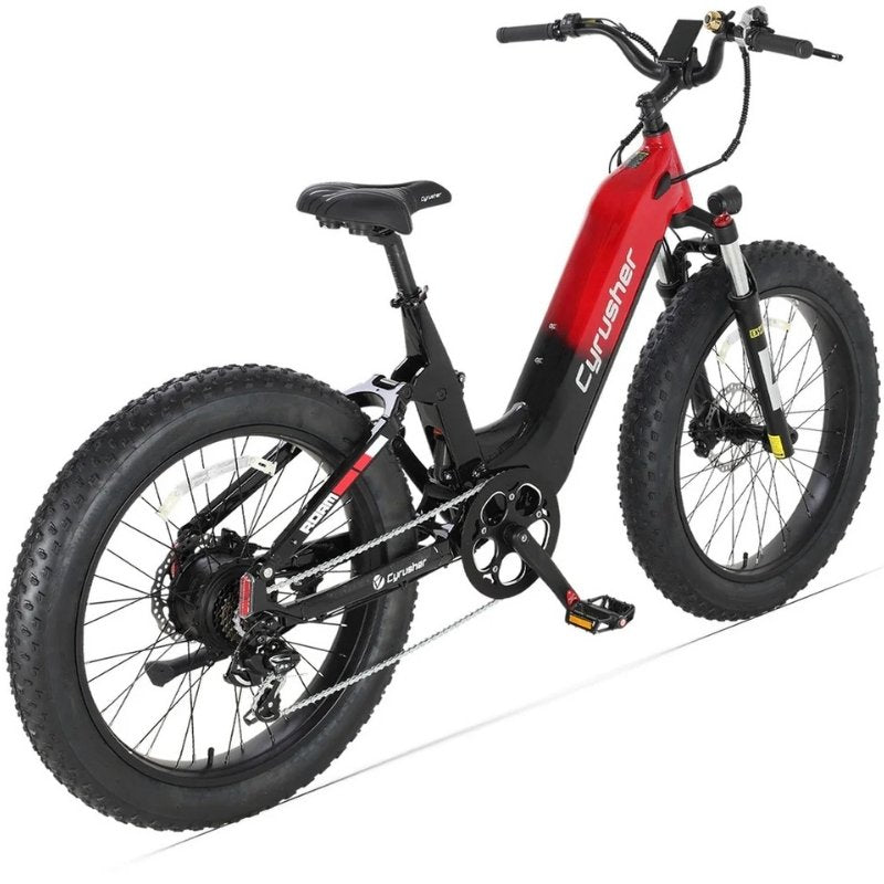 Cyrusher Roam Step-Through Full-Suspension Fat-Tyre Electric Bike - 250W