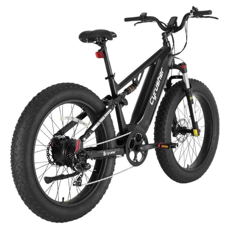 CYRUSHER ROVER FULL SUSPENSION ALL-TERRAIN FAT TYRE ELECTRIC BIKE 250W - Charge & Glide