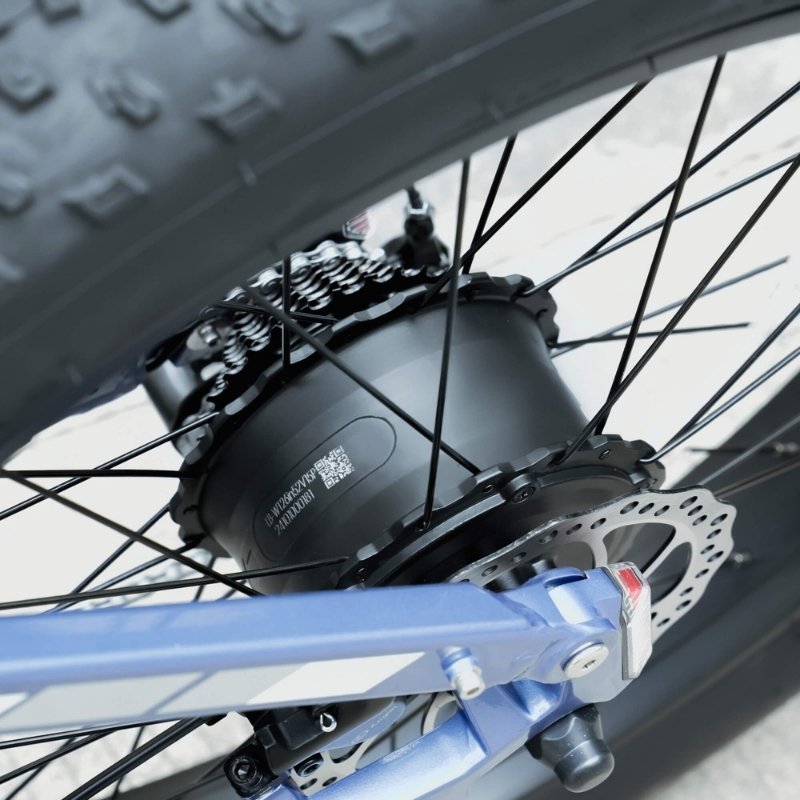 CYRUSHER ROVER FULL SUSPENSION ALL-TERRAIN FAT TYRE ELECTRIC BIKE 250W - Charge & Glide