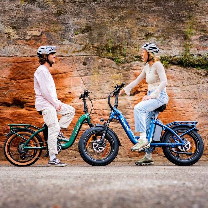 CYRUSHER RUMBLE 2.0 STEP-THROUGH ALL-TERRAIN FAT-TYRE ELECTRIC BIKE - 250W