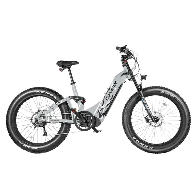 CYRUSHER TRAX STEP-THROUGH ALL-TERRAIN FAT TYRE ELECTRIC BIKE 250W - Charge & Glide