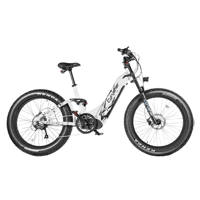 CYRUSHER TRAX STEP-THROUGH ALL-TERRAIN FAT TYRE ELECTRIC BIKE 250W - Charge & Glide