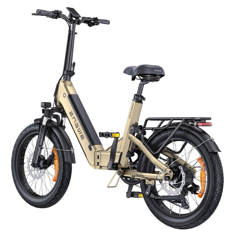 ENGWE L20 3.0 BOOST STEP-THROUGH FOLDING FAT TYRE ELECTRIC BIKE 250W - Charge & Glide