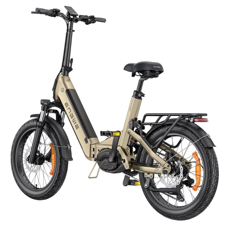 ENGWE L20 3.0 PRO MID-DRIVE FULL SUSPENSION FOLDING ELECTRIC BIKE 250W | 160KM LONG RANGE 100NM TORQUE - Charge & Glide