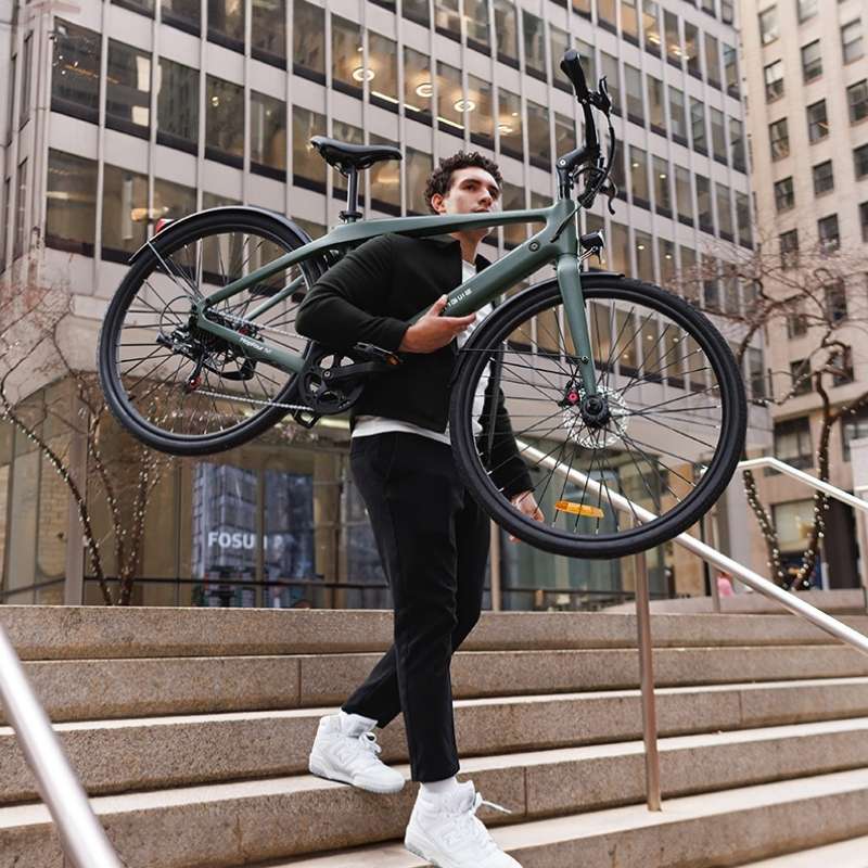 ENGWE MAPFOUR N1 AIR LIGHTWEIGHT CARBON FIBRE CITY ELECTRIC BIKE 250W | 100KM RANGE - Charge & Glide