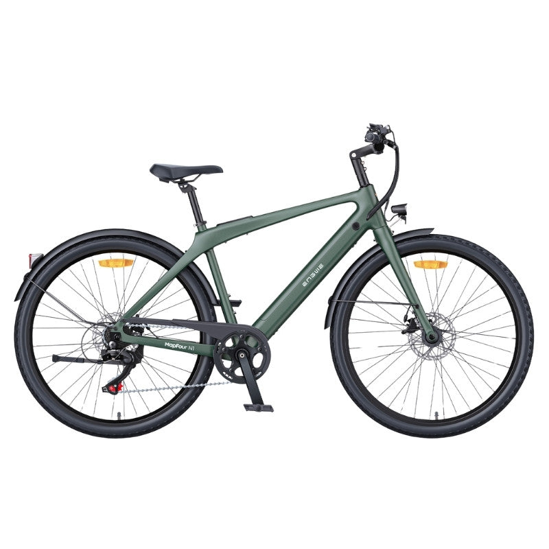 ENGWE MAPFOUR N1 AIR LIGHTWEIGHT CARBON FIBRE CITY ELECTRIC BIKE 250W | 100KM RANGE - Charge & Glide