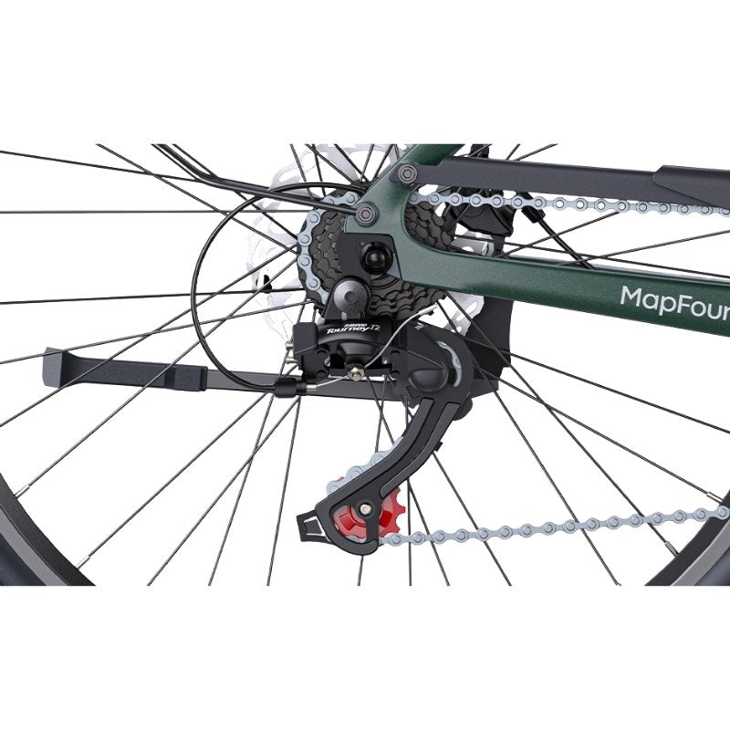 ENGWE MAPFOUR N1 AIR LIGHTWEIGHT CARBON FIBRE CITY ELECTRIC BIKE 250W | 100KM RANGE - Charge & Glide
