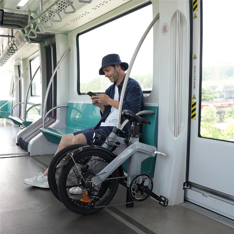 FIIDO D11 LIGHTWEIGHT FOLDING ELECTRIC BIKE 250W - Charge & Glide