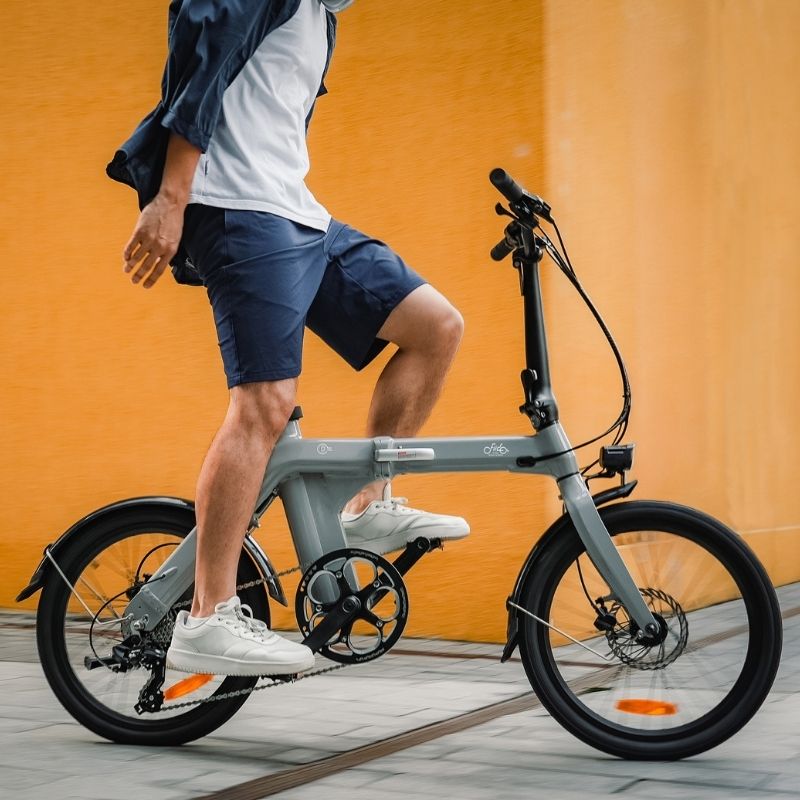 FIIDO D11 LIGHTWEIGHT FOLDING ELECTRIC BIKE 250W - Charge & Glide