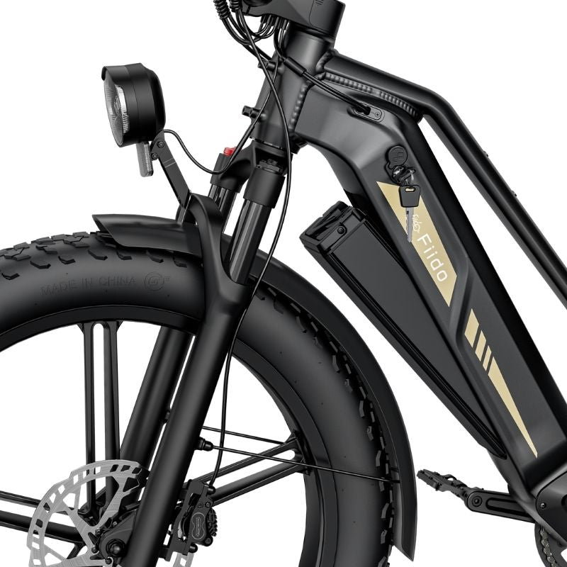 FIIDO TITAN FAT-TYRE TOURING LONG-RANGE ELECTRIC BIKE - 250W - Charge & Glide