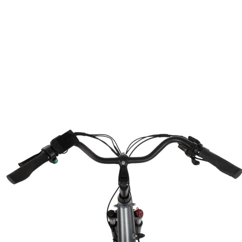 HYGGE AARHUS STEP CITY ELECTRIC BIKE 250W | 80KM RANGE, SHIMANO 8-SPEED, GRAPHITE GREY - Charge & Glide