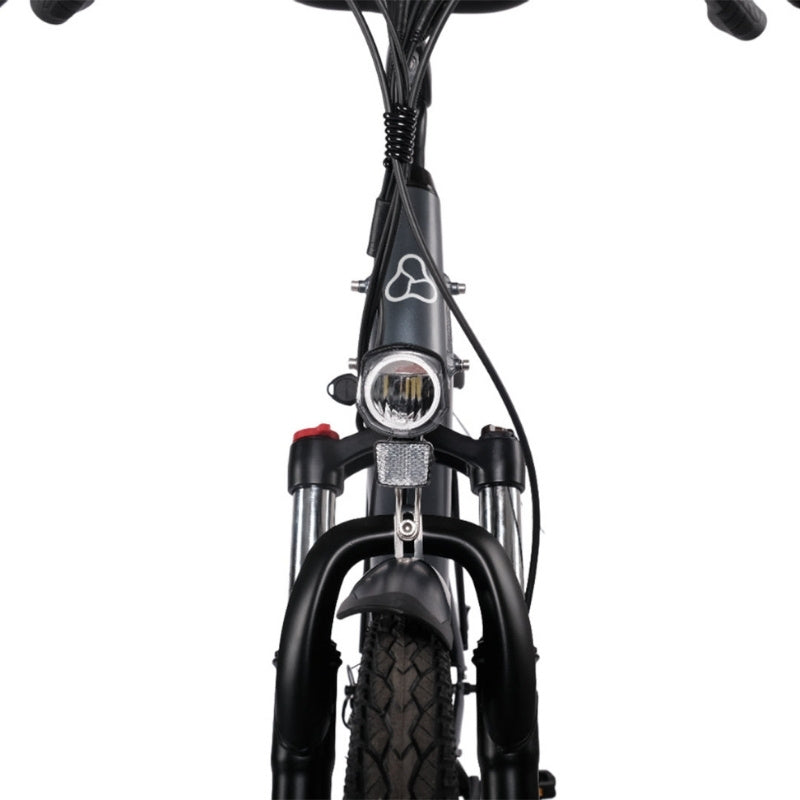 HYGGE AARHUS STEP CITY ELECTRIC BIKE 250W | 80KM RANGE, SHIMANO 8-SPEED, GRAPHITE GREY - Charge & Glide