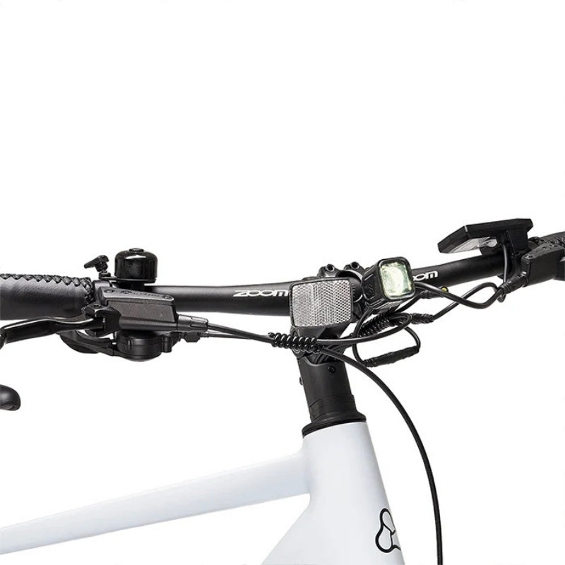 Hygge Lossø Commuter Electric Bike - 250W, Shimano 8-Speed, Ivory White
