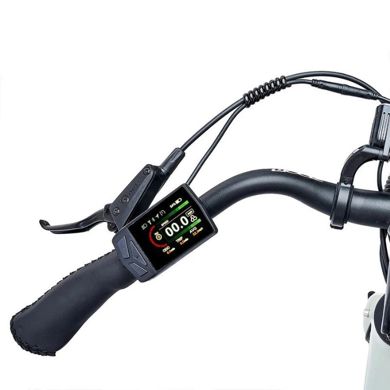 Hygge Nivø Step-Through Commuter Electric Bike - 250W, Shimano 8-Speed, Moss Grey