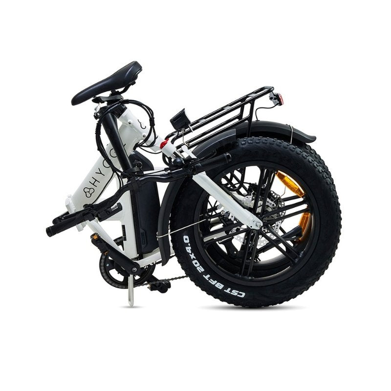 HYGGE VESTER FOLDING FAT-TYRE ELECTRIC BIKE 250W | 80KM RANGE, SHIMANO 7-SPEED - Charge & Glide