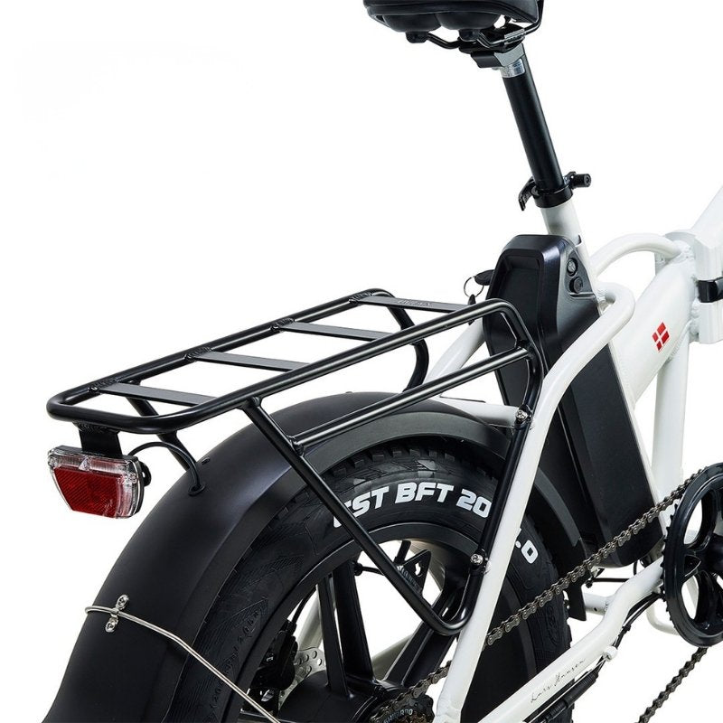 HYGGE VESTER FOLDING FAT-TYRE ELECTRIC BIKE - 250W, 80KM RANGE, SHIMANO 7-SPEED