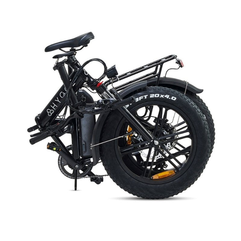 HYGGE VESTER FOLDING FAT-TYRE ELECTRIC BIKE 250W | 80KM RANGE, SHIMANO 7-SPEED - Charge & Glide