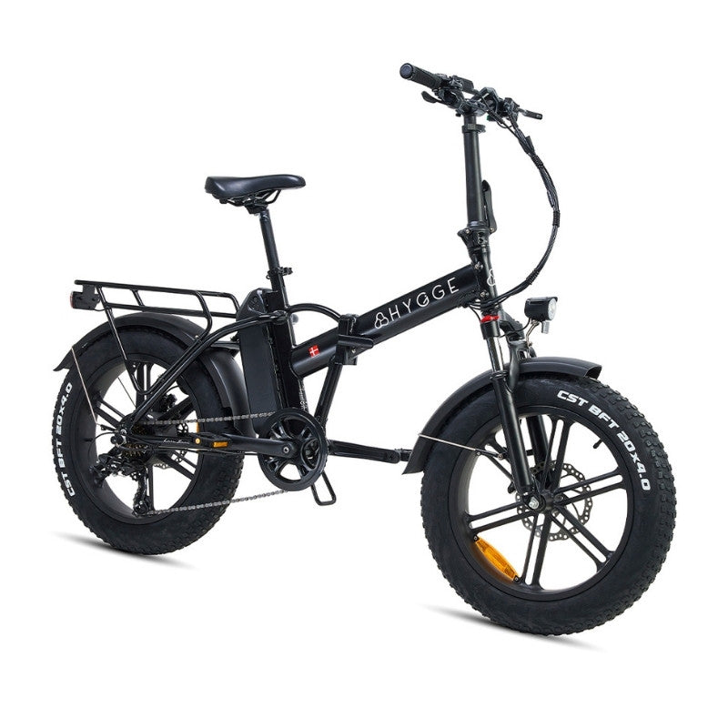 HYGGE VESTER FOLDING FAT-TYRE ELECTRIC BIKE 250W | 80KM RANGE, SHIMANO 7-SPEED - Charge & Glide
