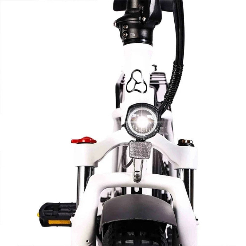HYGGE VESTER STEP FOLDING FAT-TYRE ELECTRIC BIKE - 250W, 80KM RANGE, SHIMANO 7-SPEED