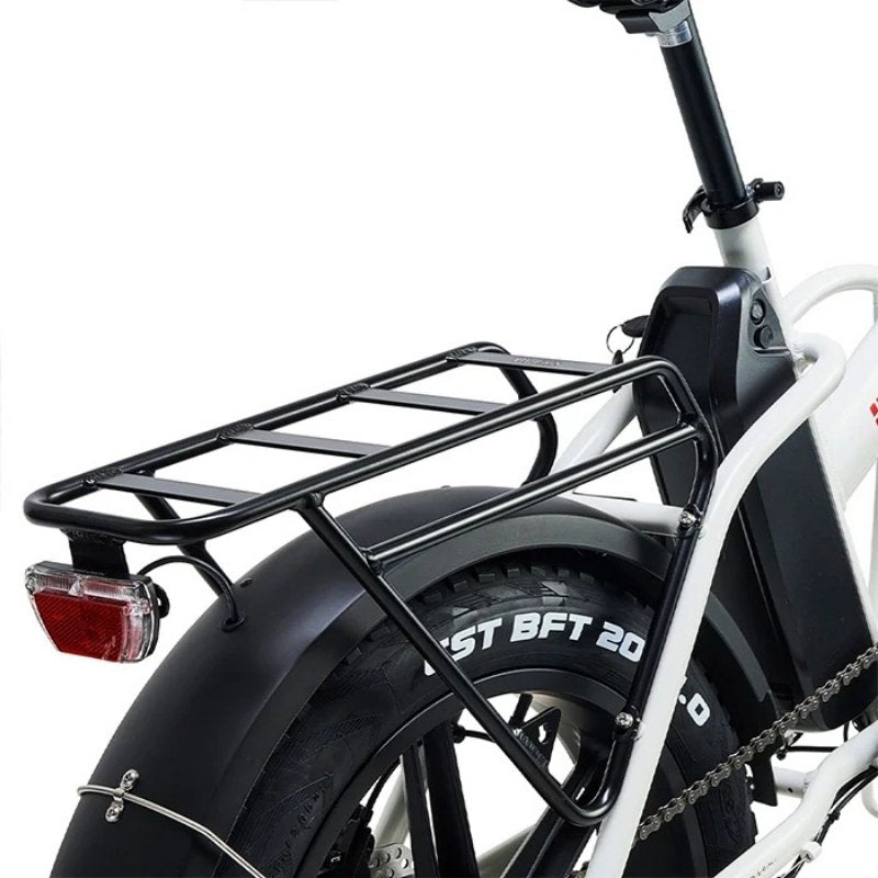 HYGGE VESTER STEP FOLDING FAT-TYRE ELECTRIC BIKE - 250W, 80KM RANGE, SHIMANO 7-SPEED