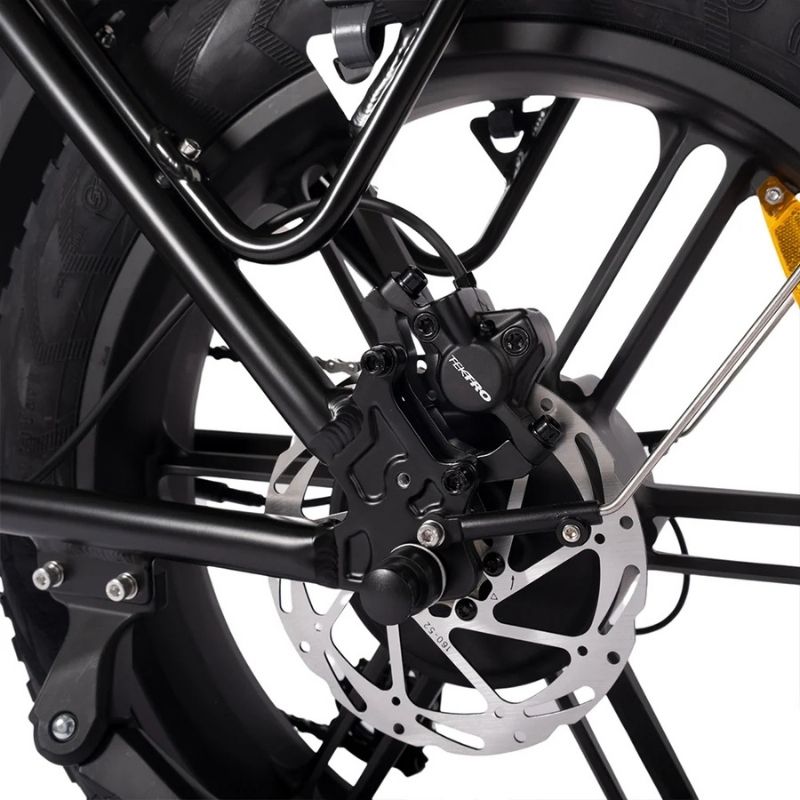 HYGGE VESTER STEP FOLDING FAT-TYRE ELECTRIC BIKE - 250W, 80KM RANGE, SHIMANO 7-SPEED