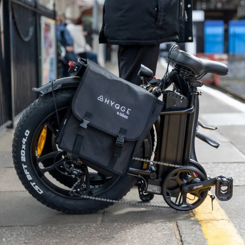 HYGGE VESTER STEP FOLDING FAT-TYRE ELECTRIC BIKE - 250W, 80KM RANGE, SHIMANO 7-SPEED